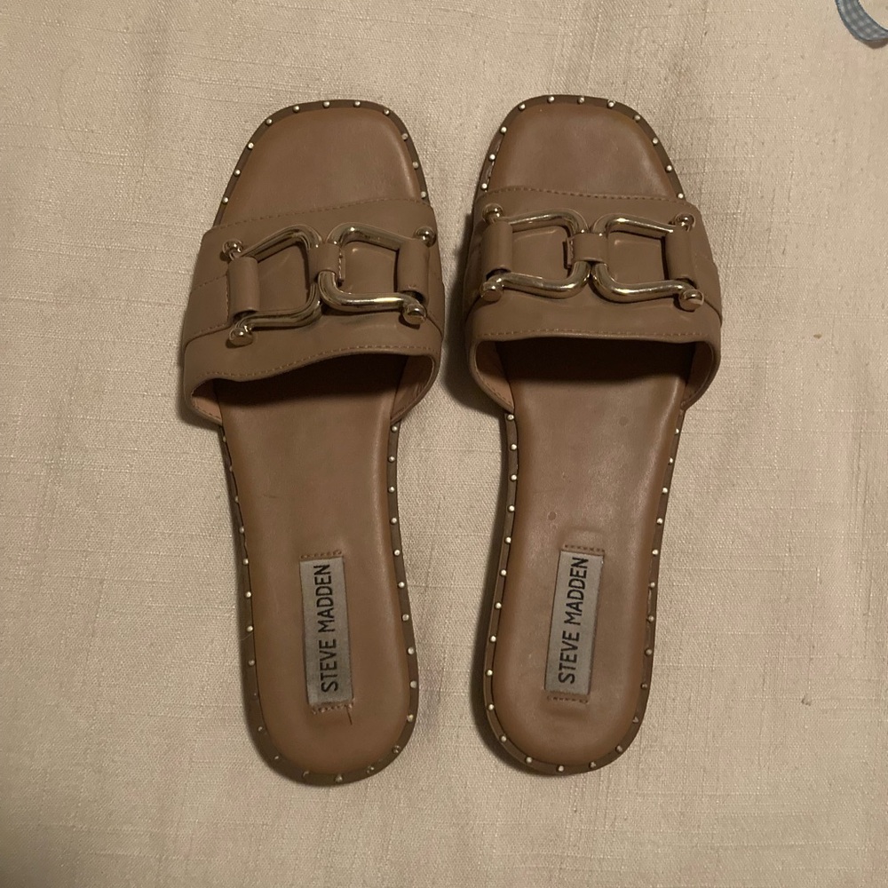 Steve Madden slide sandals- size 8.5